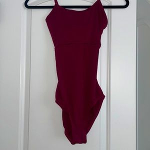 Maroon Ballet Leotard